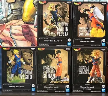 드래곤볼 history box 손오공 마인 베지터 손오반 베지트