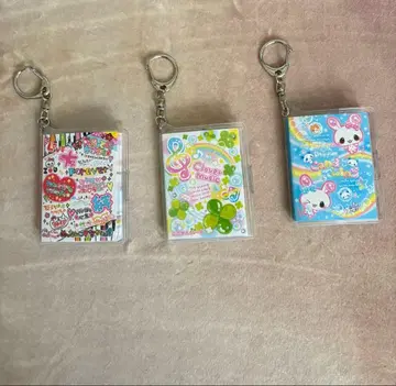 헤이세이 팬시 메모장 키링 3개 세트