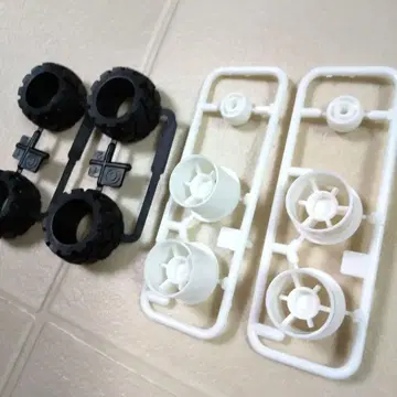 타미야 TAMIYA 미니 사륜구동 랠리 블록 타이어 트레일 타이어