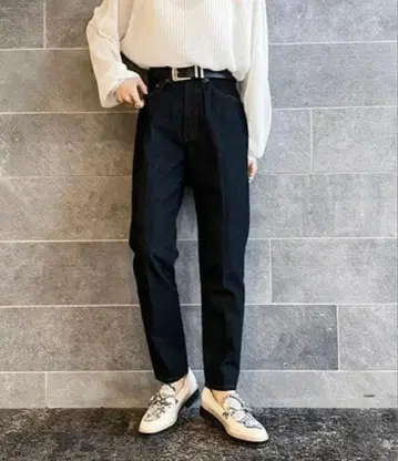 PAGE BOY 드레스 청바지 페이지 보이24 하이웨스트 테이퍼드