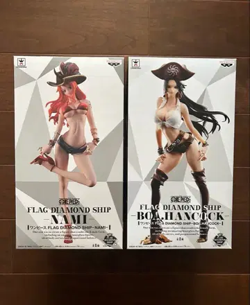 FLAG DIAMOND SHIP 나미 행콕 ONEPIECE