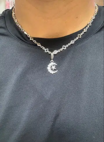 로리 로드킨 목걸이 문 펜던트 세트 체인 가격 인하 있음