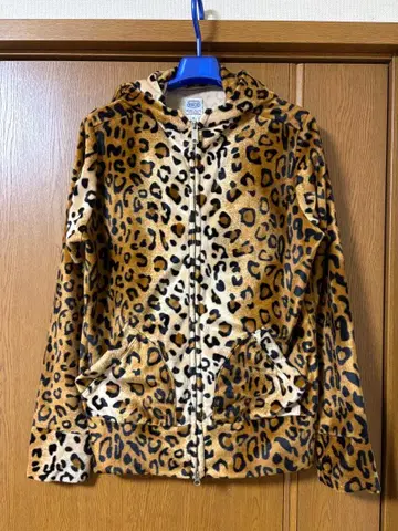 US RAGS 레오파드 무늬 후드티 USA M 사이즈 TARON