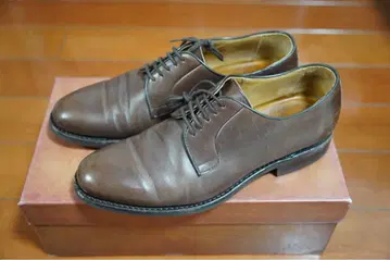 버윅 브라운 가죽 드레스 신발 레이스업