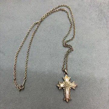 S925 십자가 조개 쉘