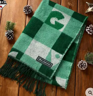 제일복권 C상 Mr. GREEN APPLE 체크 무늬 스톨