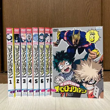 [ 중고 ] DVD 나의 히어로 아카데미아 2nd 전권 렌탈