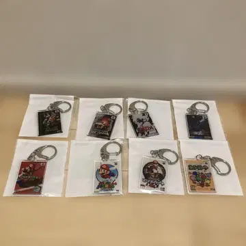 닌텐도 64 타이틀 패키지 키링 8개 세트