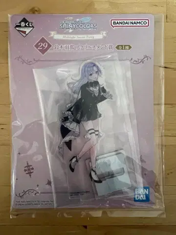 제일복권 아이돌 마스터 샤이니 컬러즈 스즈키 하나 아크릴 스탠드