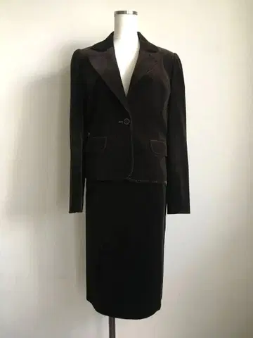 premiere 다크 브라운 수트 세트 포멀