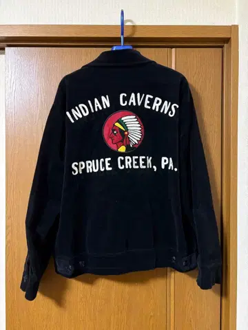 BACKERS 코듀로이 블랙 인디언 자켓