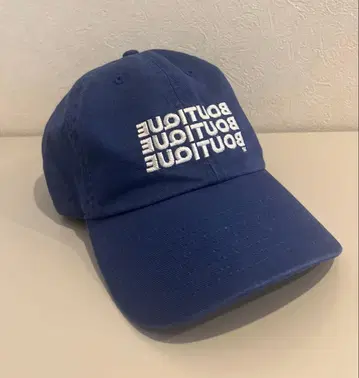 BOUTIQUE CAP blue 야구 모자 카네코 하루하루