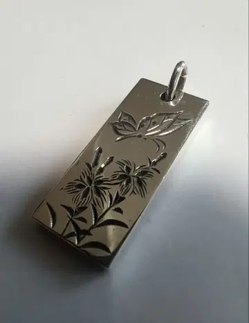 실버 925 와조리 펜던트 탑. 끈 장식으로도