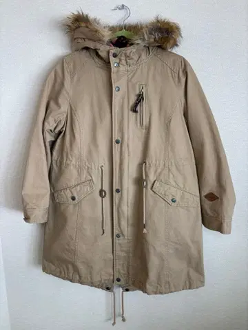 티티카카 모즈 코트 베이지 퍼 포함 3way