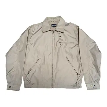 Schott 탄력 해링턴 자켓 S 짧은 기장 베이지