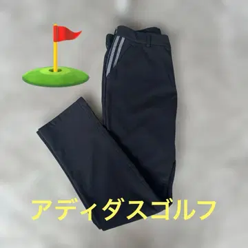 아디다스 골프 빵 블랙 미사용 새상품 워터프루프 허리 88