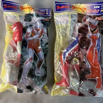 울트라맨 & 울트라맨 가이아 빅 사이즈 소프트 비닐 피규어 DX 전 2종