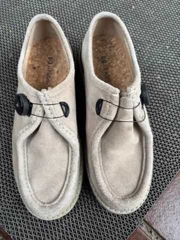 playground pg KNOCK 스웨이드 모카신 Vibram 밑창