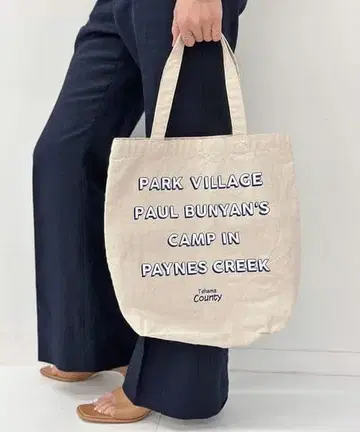 미사용 GOOD ROCK SPEED 별주 PARK VILLAGETote