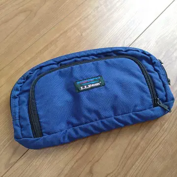 90년대 빈티지 LLBean 바디백 파랑 웨스트 파우치
