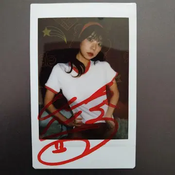 아오야마 히카루 사인 포함 폴라로이드