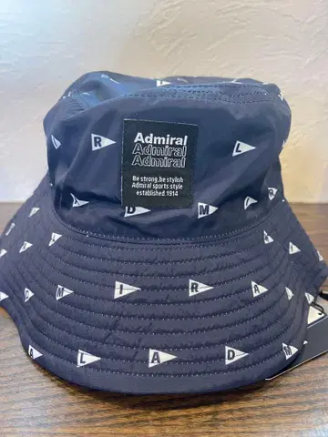 Admiral 리버서블 버킷 햇 네이비 x 베이지