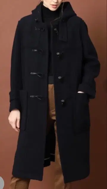 드레 스테리아 지론 라무 멜톤 더플 코트 36