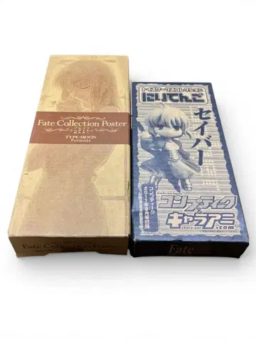 Fate Collection Poster & 세이버 피규어