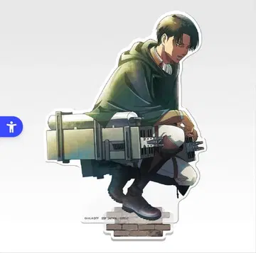 리바이 아크릴 스탠드 피규어