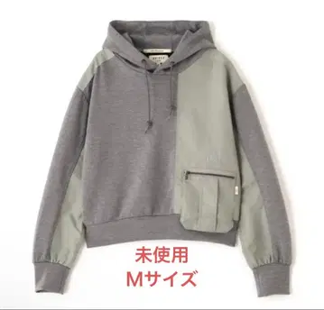 AVIREX 아비렉스 나일론 패치 콤비 후드티