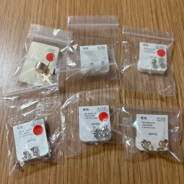 투명 수지 귀찌 이어커프 세트