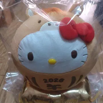 헬로키티 2026년 말띠 봉제 인형 야쿠르트 한정판