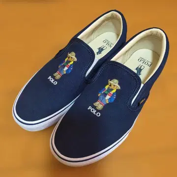 랄프 로렌 폴로베어 스니커즈 슬립온 폴로베어