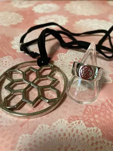 코메코메CLUB 펜던트와 반지 세트