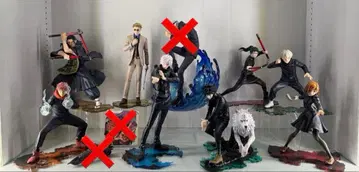 상자 없음 주술회전 ARTFX J 8체 묶음 판매