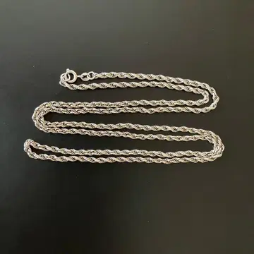 스털링 실버 목걸이 75cm