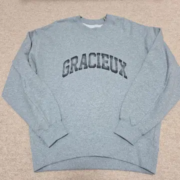 GRACIEUX 그레이 맨투맨 트레이닝복