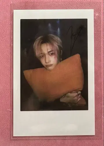 RIIZE 원빈 사인 포함 폴라로이드풍 트레이딩 카드