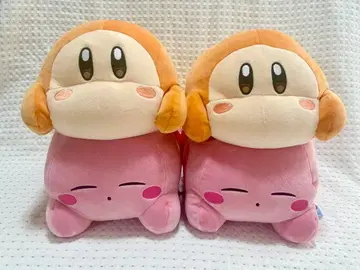 커비 play with 와돌디 믿을 수 없을 만큼 큰 봉제 인형 2개