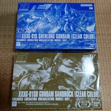 HG 건담 산드로 건담 셴롱 건담 클리어 컬러 묶음 판매