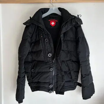 고급 다운 Wellensteyn 블랙 다운 자켓 독일제 바이크