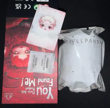 SKULLPANDA YouFoundMe! 봉제 인형 Ghostie