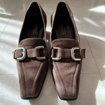 DUAL VIEW 스웨이드 로퍼 36.5 FANGO