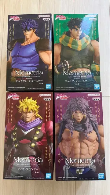 죠죠의 기묘한 모험 Mometria 피규어 4체 세트