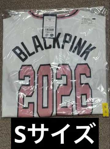 요미우리 자이언츠 x BLACKPINK 유니폼 크롭 화이트 S