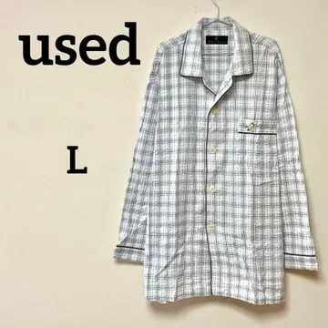 Y.Life Society 체크 무늬 파자마 셔츠