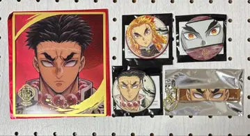 귀멸의 칼날 기둥전 랜덤 매트 캔뱃지 렌고쿠 쿄쥬로 히메지마 교메이 외