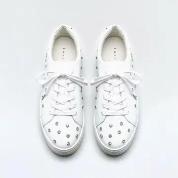 Lucida 루시다 Lich/주얼 통굽 스니커즈 화이트