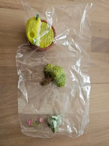 숲의 작은 이야기 포켓몬스터 피규어 냐오하