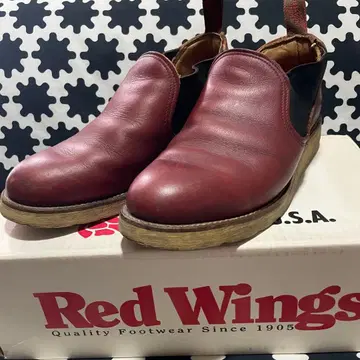 Red Wings 사이드 고어 부츠 8145 7인치
